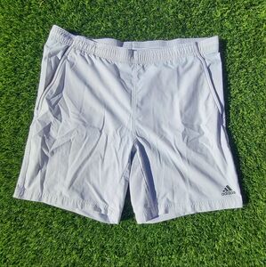 Adidas Men's Light Gray Athletic Shorts